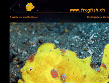Tablet Screenshot of frogfish.ch